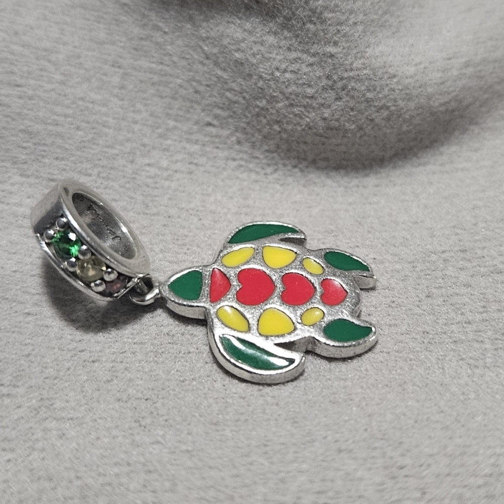 Pandora Jamaica Turtle Charm